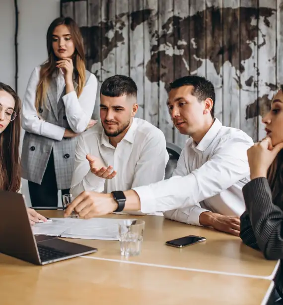 Business team meeting